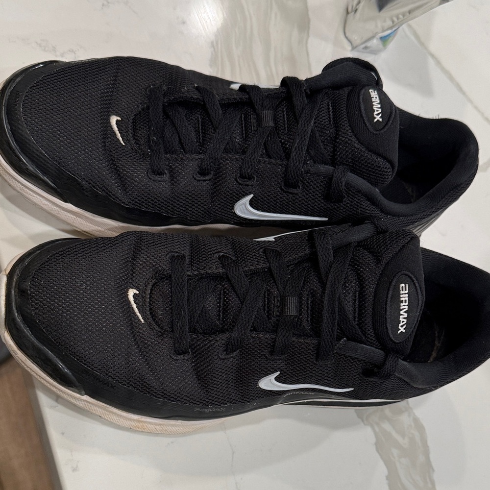 Nike Air Max Black and White Sneakers